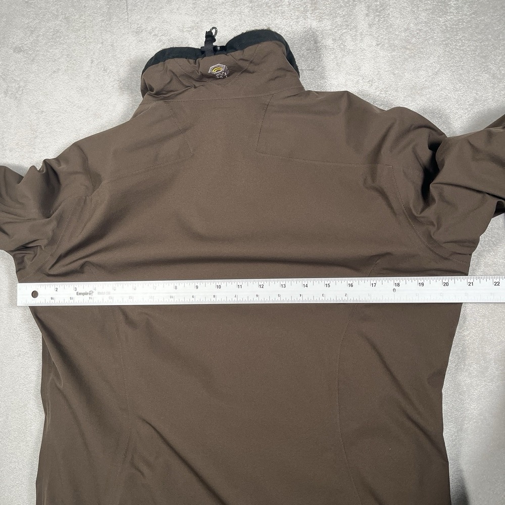 Mountain Hardwear Women Softshell Jacket Conduit Fleece Lined Brown Size Small S - Picture 8 of 12